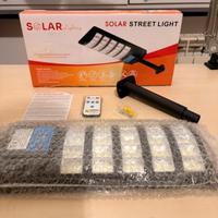 Luce con pannello solare per esterno