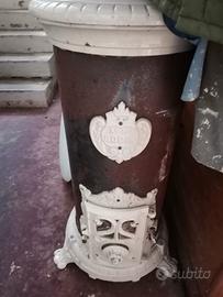 stufa a legna e carbone godin 