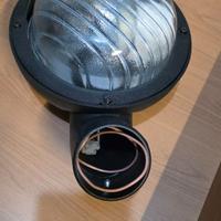 Portalampada testa tonda per pali diametro 60