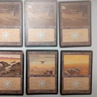 LOTTO TERRE Magic MTG Maschere di Mercadia