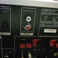 Kenwood KRF-V5090D +sub e 3  casse