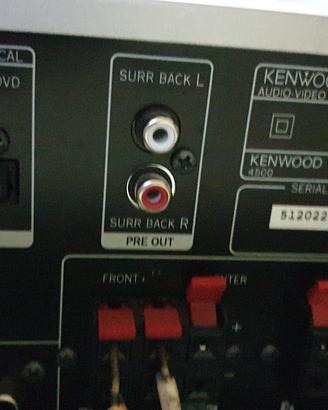 Kenwood KRF-V5090D +sub e 3  casse