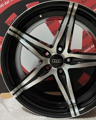 Cerchi Audi A3 A4 A5 A6 Q3 Q5 canale rovesciato 18