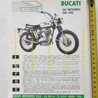 Ducati 250 Motocross (Scrambler) 1965 depliant