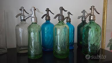 Sifoni per Seltz vintage 
