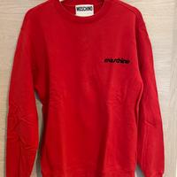 Felpa Moschino Couture Milano rossa