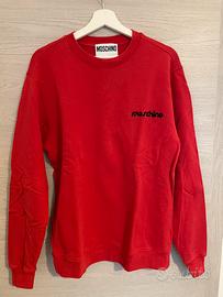 Felpa Moschino Couture Milano rossa