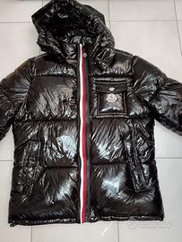 Giubbotto Moncler Nero Lucido