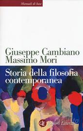 Storia della filosofia contemporanea - Cambiano