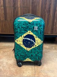 Valigia a mano IT Luggage bandiera Brasile