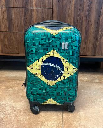 Valigia a mano IT Luggage bandiera Brasile