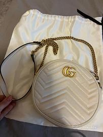 Borsa Gucci GG Marmont round mini