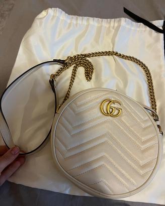 Borsa Gucci GG Marmont round mini