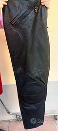 pantaloni da moto in pelle Dainese Tg.56