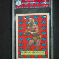 Hulk Hogan 1987 carta da collezione gradata