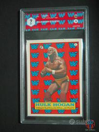 Hulk Hogan 1987 carta da collezione gradata
