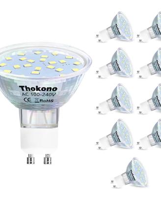 3 confezioni di Lampade GU 10 Led