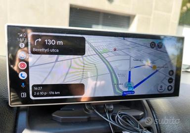 Display 11.3" Android Auto e Carplay wireless