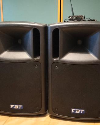 Coppia Casse Attive FBT MaxX 6a + Cover + Wireless