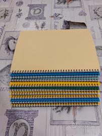 Quaderno (quaderni) A4, vari colori