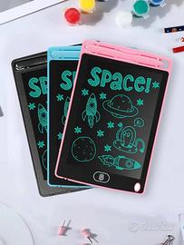 Lavagna elettronica LCD Disegni per Bambini ROSA
