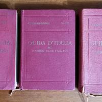 GUIDA D'ITALIA DEL TOURING CLUB 3vol da collezione