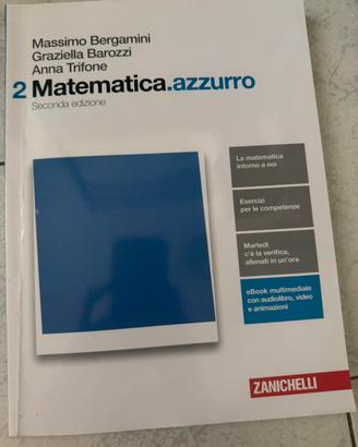 Libro matematica con azzurro 2