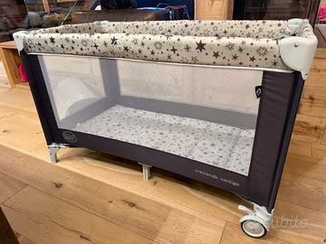 Lettino da campeggio con materassino