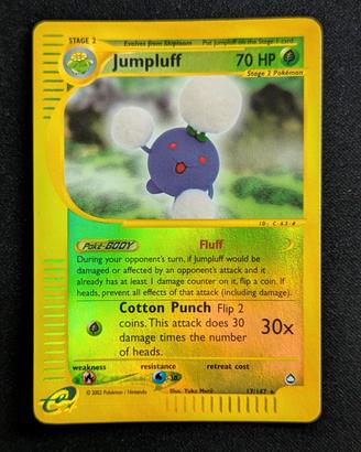 Carta Pokémon Jumpluff Holo - Aquapolis