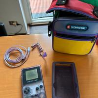 Game Boy color, tracolla porta console, tre gioc