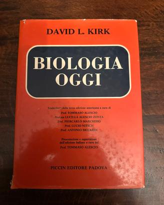 Biologia Oggi volume vintage perfetto