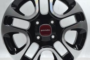 4 cerchi lega fiat panda new r14 lt6011