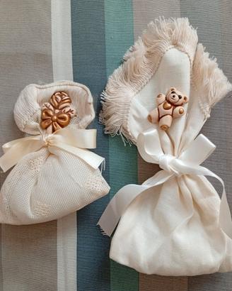Sacchetti in stoffa della Thun da collezione