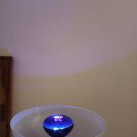 lampada vintage blu viola cromoterapia