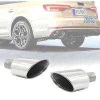 TERMINALI SCARICO AUDI A4 B9 A5 F5 LOOK RS 16-19 C
