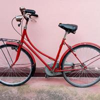 Bici donna rossa