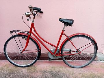 Bici donna rossa