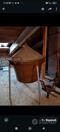 distillatore in rame