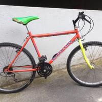 Mountain bike green line 