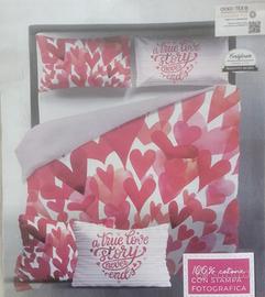 Parure copripiumino matrimoniale in cotone