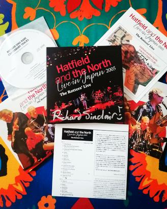 Hatfield and the North  Japan Signed by R.Sinclar