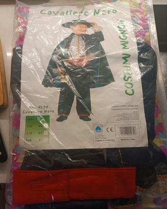 Costume da cavaliere nero 0-1 anni