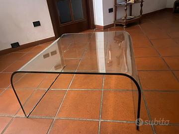 Tavolino salotto cristallo Fiamm