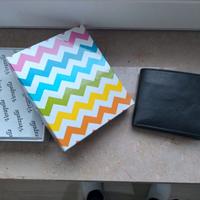 Portafoglio vera pelle nero