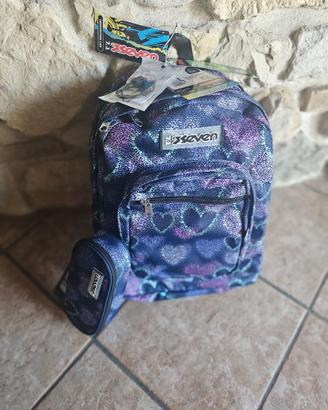 zaino scuola seven con astuccio