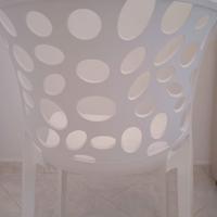 Sedie  bianche moderne