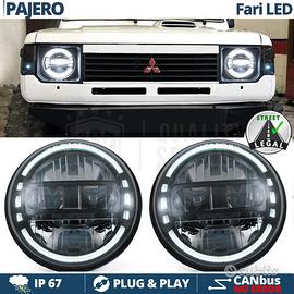 FARI Full LED Omologati Per MITSUBISHI PAJERO 1