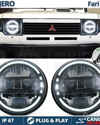 FARI Full LED Omologati Per MITSUBISHI PAJERO 1