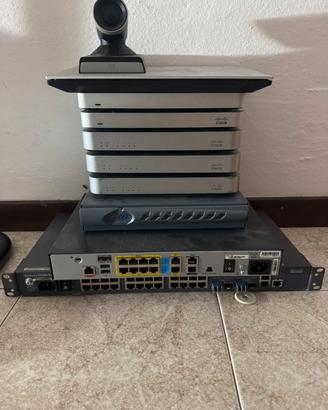 Lotto apparati di rete Cisco Meraki/Huawei + TeleP