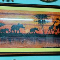 Quadro tela africana
